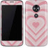 Pink Heart Pattern Moto E5 Play Skin